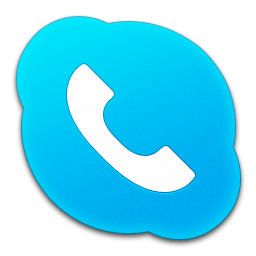 Skype Phone Normal Icon 256x256 png